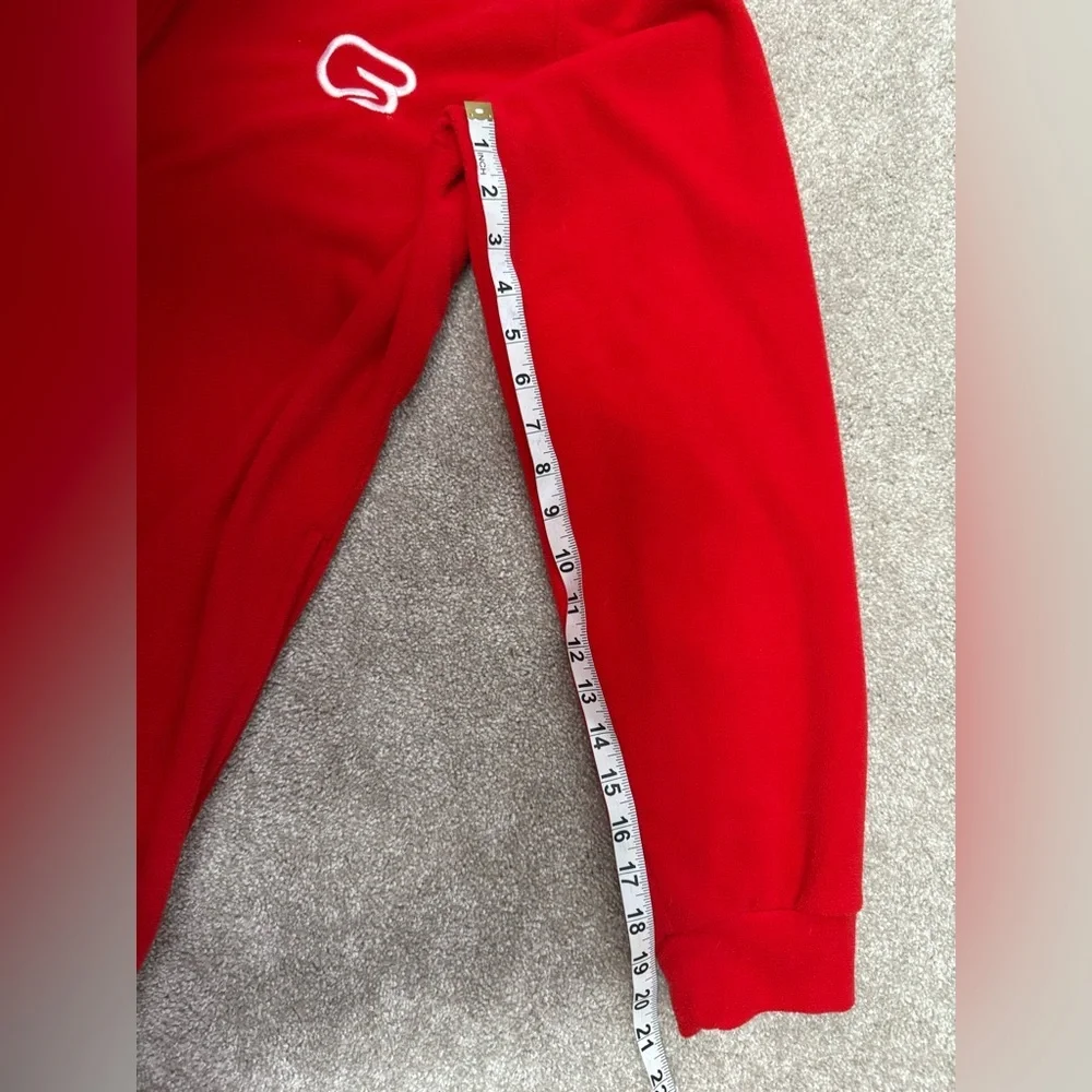 Cyclebar Adult Fleece Hoodie Onesie - size Large - loungewear - Picture 6 of 9